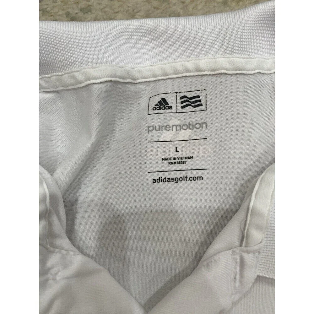 Lot (9) GOLF POLOS - Adidas, Izod, Nike - Size Large - Nike Golf Mock Neck